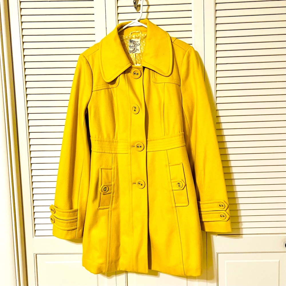 Anthropology Tulle brand Wool Blend Coat